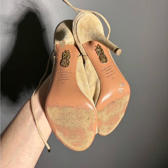 Aquazzura Sexy Thing Suede Pumps Size EU 39 - Picture 6 of 7